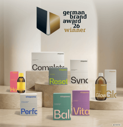 German Brand Award 2026 winner hajoona; Weiter zum Artikel "German Brand Award 2026"